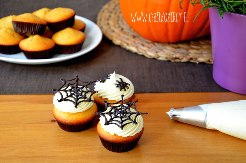 Babeczki pajęczynki