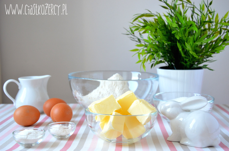 Wielkanocne ciasteczka zajączki 1